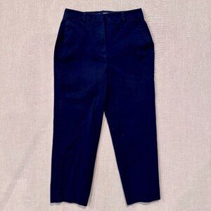 Boden Women’s Navy Cropped Dress Pants Size 6R Work Career Office Trousers